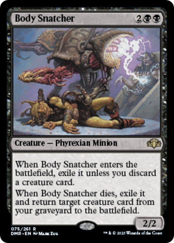 Body Snatcher [DMR - 75] - Cartes Sportives Rive Sud