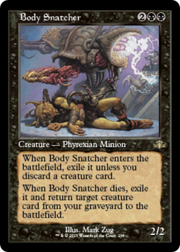 Body Snatcher (Retro Frame) [DMR - 298] - Cartes Sportives Rive Sud