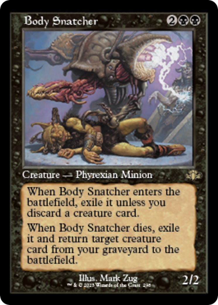 Body Snatcher (Retro Frame) [DMR - 298] - Cartes Sportives Rive Sud