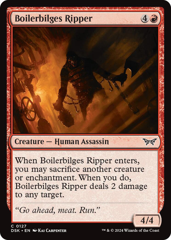 Boilerbilges Ripper [DSK - 127] - Cartes Sportives Rive Sud