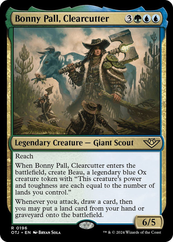 Bonny Pall, Clearcutter [OTJ - 196] - Cartes Sportives Rive Sud