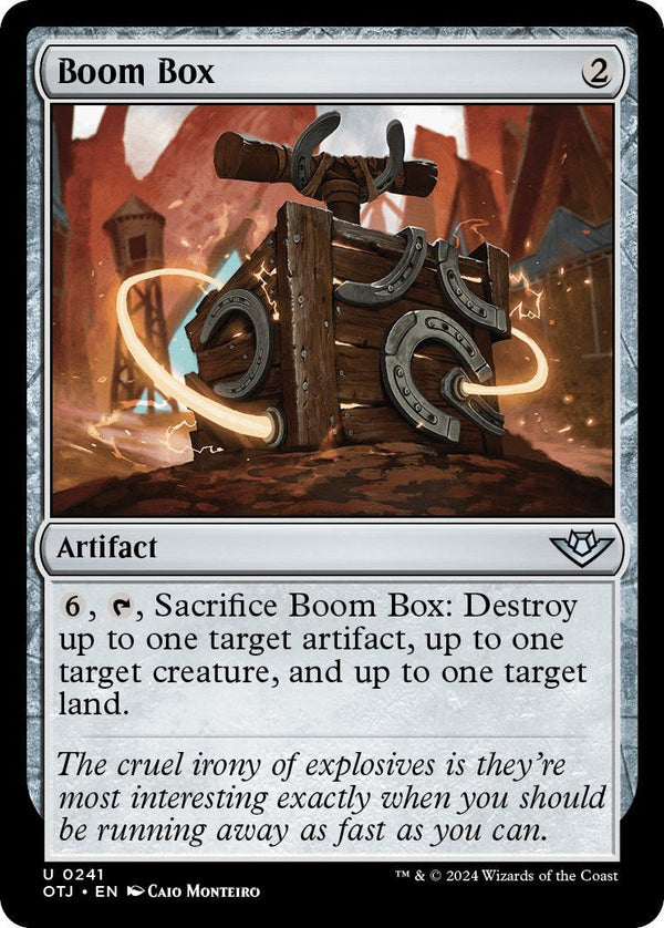 Boom Box [OTJ - 241] - Cartes Sportives Rive Sud