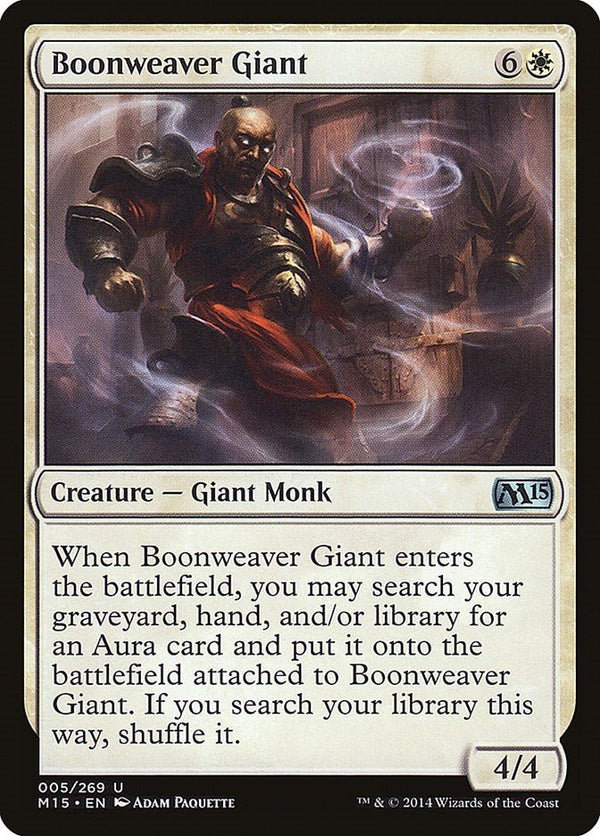 Boonweaver Giant [M15 - 5] - Cartes Sportives Rive Sud
