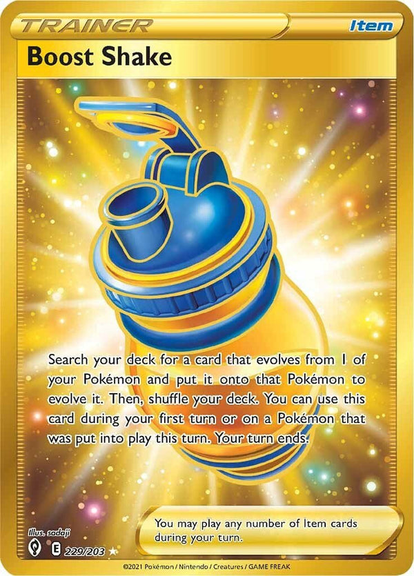 Boost Shake (Secret) [SWSH07 - 229/203] - Cartes Sportives Rive Sud