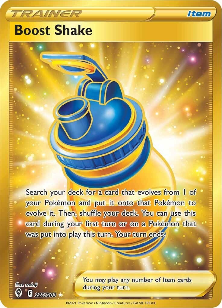 Boost Shake (Secret) [SWSH07 - 229/203] - Cartes Sportives Rive Sud