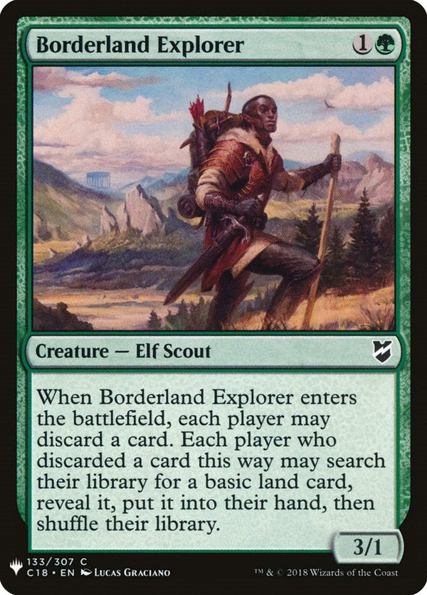 Borderland Explorer [LIST - 133] - Cartes Sportives Rive Sud