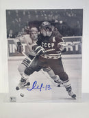 Boris Mikhailov Picture Autographed Authenticated 8X10 - Cartes Sportives Rive Sud