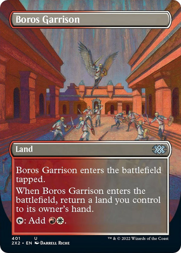 Boros Garrison (Borderless) [2X2 - 401] - Cartes Sportives Rive Sud