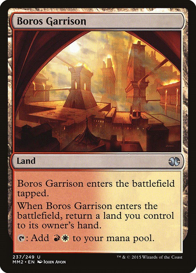 Boros Garrison [MM2 - 237] - Cartes Sportives Rive Sud