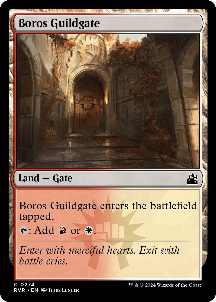 Boros Guildgate [RVR - 274] - Cartes Sportives Rive Sud