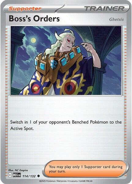 Boss's Orders [Ghetsis] [MEG - 114/132] - Cartes Sportives Rive Sud
