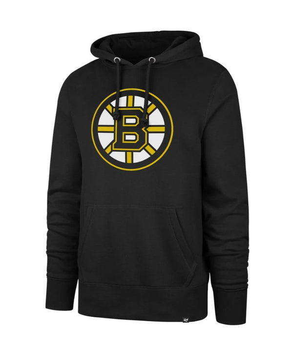 Boston Bruins 47Brand Imprint Hoodie Black - Cartes Sportives Rive Sud