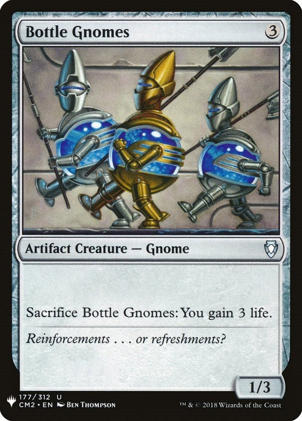 Bottle Gnomes (CM2) [LIST - 177] - Cartes Sportives Rive Sud