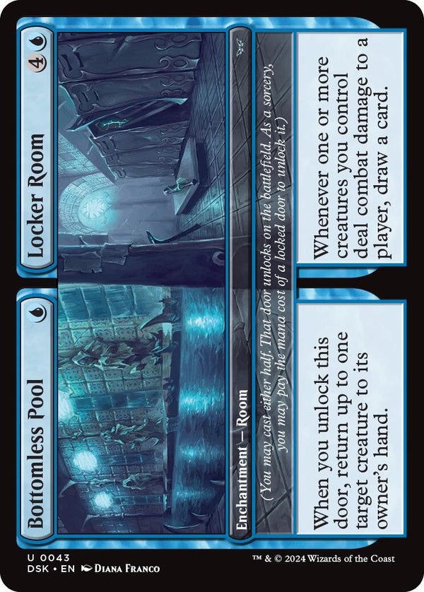 Bottomless Pool // Locker Room [DSK - 43] - Cartes Sportives Rive Sud