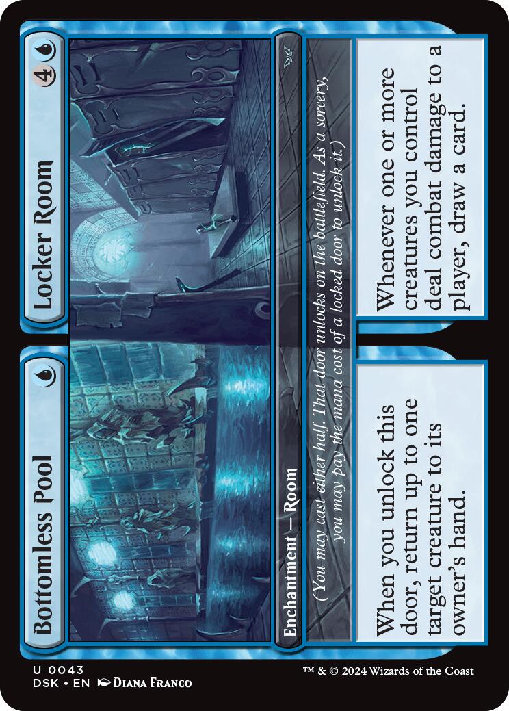 Bottomless Pool // Locker Room [DSK - 43] - Cartes Sportives Rive Sud