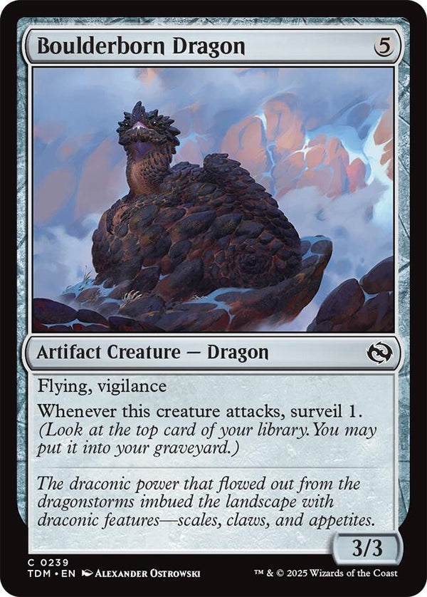Boulderborn Dragon [TDM - 239] - Cartes Sportives Rive Sud