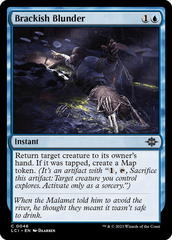 Brackish Blunder [LCI - 46] - Cartes Sportives Rive Sud