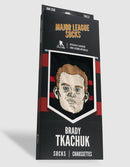 Brady Tkachuk - Major League Socks - Cartes Sportives Rive Sud