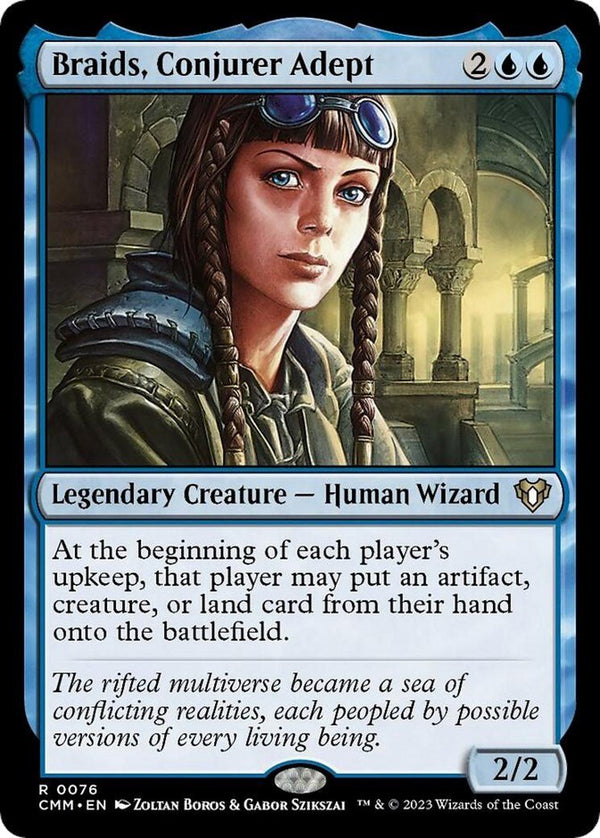 Braids, Conjurer Adept [CMM - 76] - Cartes Sportives Rive Sud