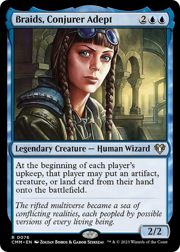 Braids, Conjurer Adept [CMM - 76] - Cartes Sportives Rive Sud
