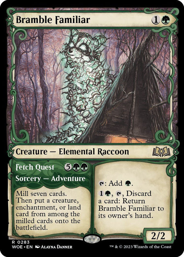 Bramble Familiar (Showcase) [WOE - 283] - Cartes Sportives Rive Sud