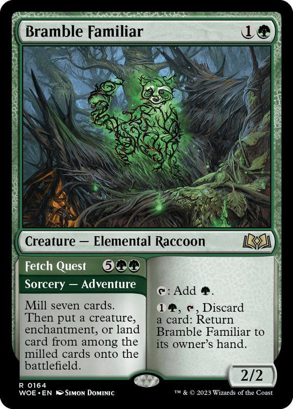 Bramble Familiar [WOE - 164] - Cartes Sportives Rive Sud