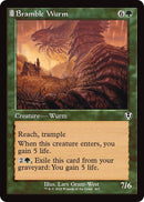Bramble Wurm (Retro Frame) [INR - 407] - Cartes Sportives Rive Sud
