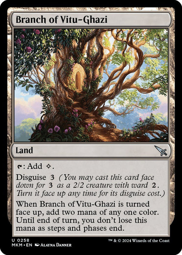 Branch of Vitu - Ghazi [MKM - 258] - Cartes Sportives Rive Sud