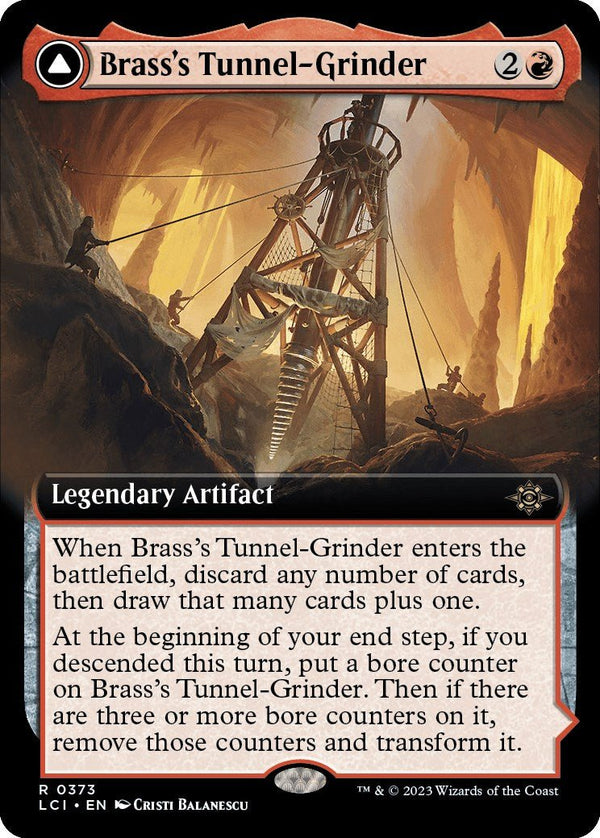 Brass's Tunnel - Grinder (Extended Art) [LCI - 373] - Cartes Sportives Rive Sud