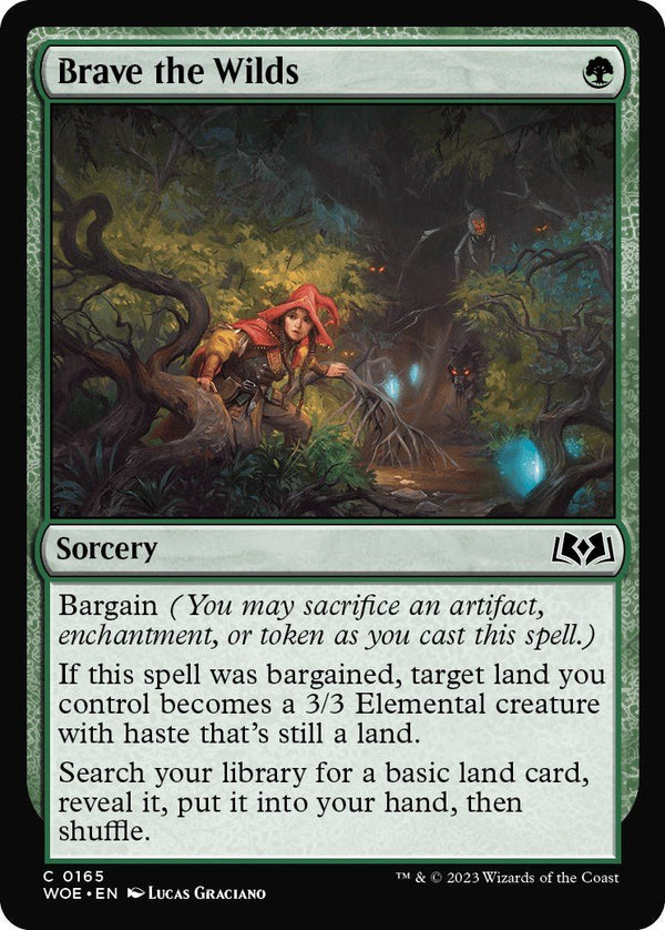 Brave the Wilds [WOE - 165] - Cartes Sportives Rive Sud