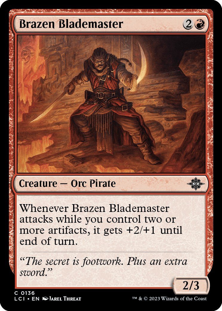 Brazen Blademaster [LCI - 136] - Cartes Sportives Rive Sud