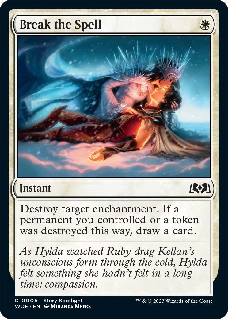 Break the Spell [WOE - 5] - Cartes Sportives Rive Sud