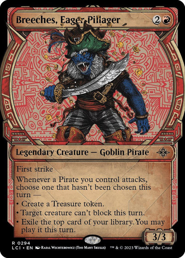 Breeches, Eager Pillager (Showcase) [LCI - 294] - Cartes Sportives Rive Sud
