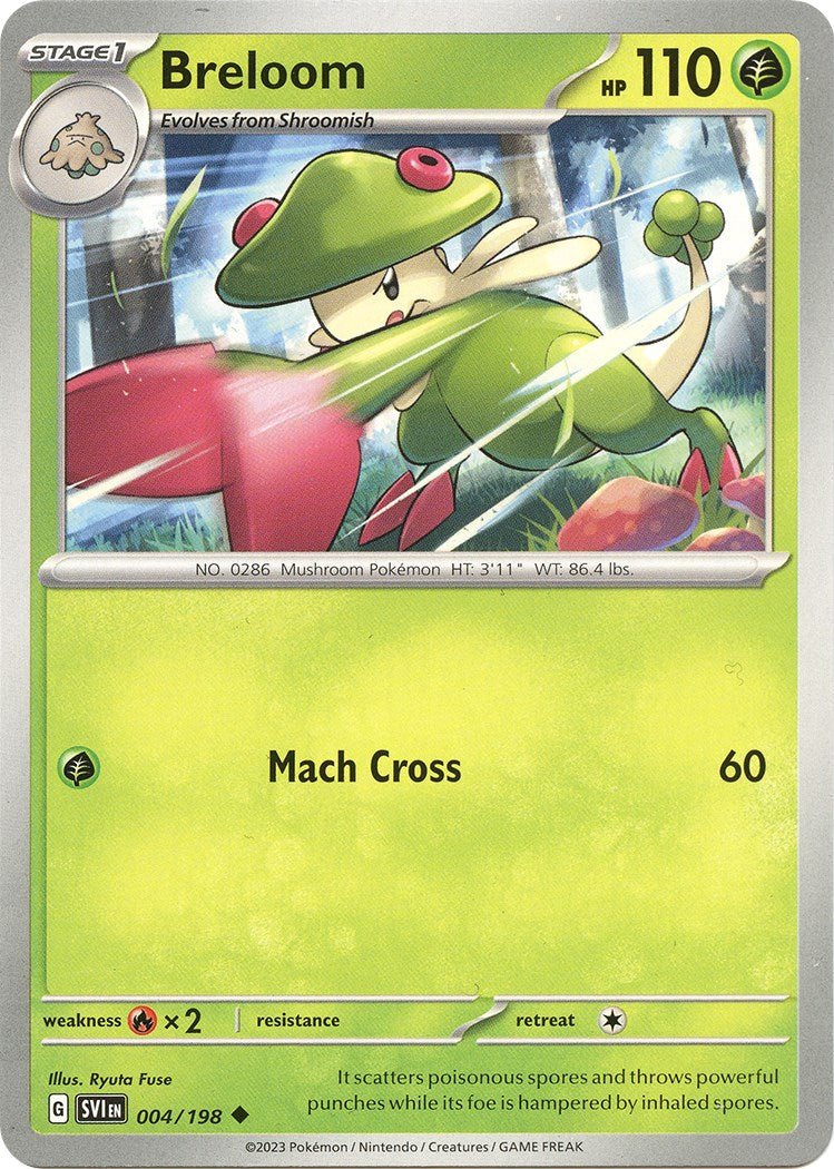Breloom [SV1 - 004] - Cartes Sportives Rive Sud