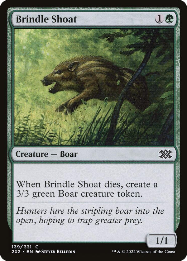 Brindle Shoat [2X2 - 139] - Cartes Sportives Rive Sud