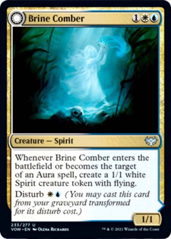 Brine Comber [VOW - 233] - Cartes Sportives Rive Sud