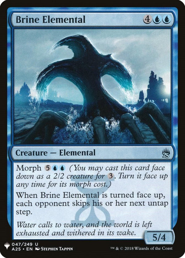 Brine Elemental [LIST - 47] - Cartes Sportives Rive Sud