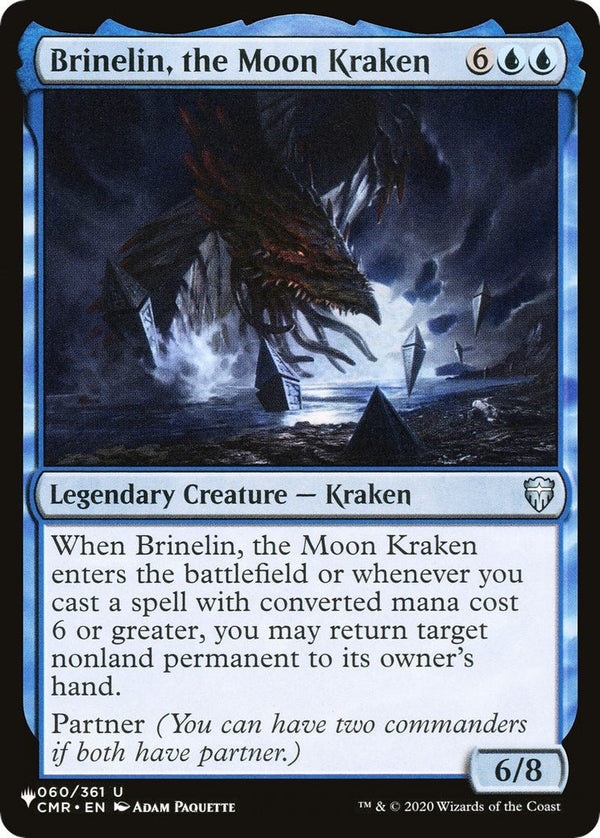 Brinelin, the Moon Kraken [LIST - 060/361] - Cartes Sportives Rive Sud
