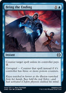 Bring the Ending [ONE - 44] - Cartes Sportives Rive Sud