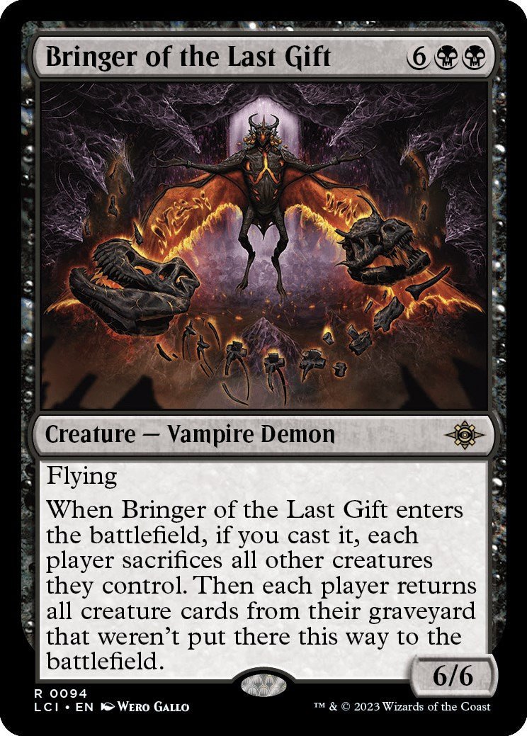 Bringer of the Last Gift [LCI - 94] - Cartes Sportives Rive Sud