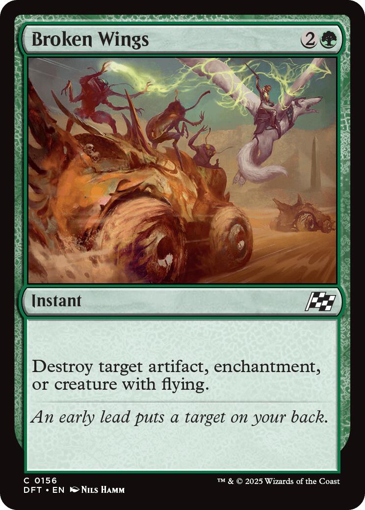 Broken Wings [DFT - 156] - Cartes Sportives Rive Sud