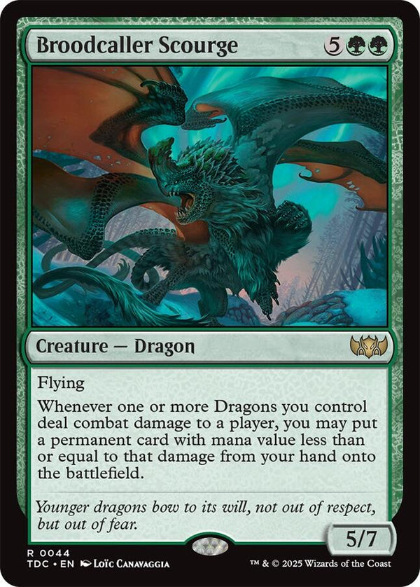 Broodcaller Scourge [TDC - 44] - Cartes Sportives Rive Sud