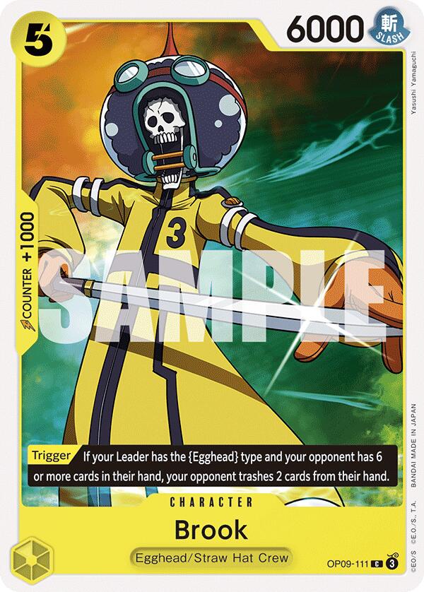 Brook (111) [OP09 - OP09 - 111] - Cartes Sportives Rive Sud