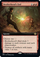 Brotherhood's End (Extended Art) [BRO - 335] - Cartes Sportives Rive Sud