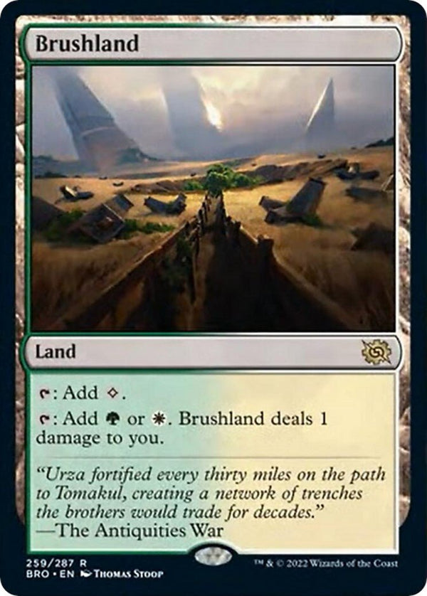 Brushland [BRO - 259] - Cartes Sportives Rive Sud