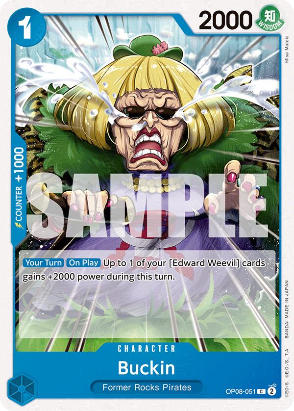 Buckin [OP08 - OP08 - 051] - Cartes Sportives Rive Sud
