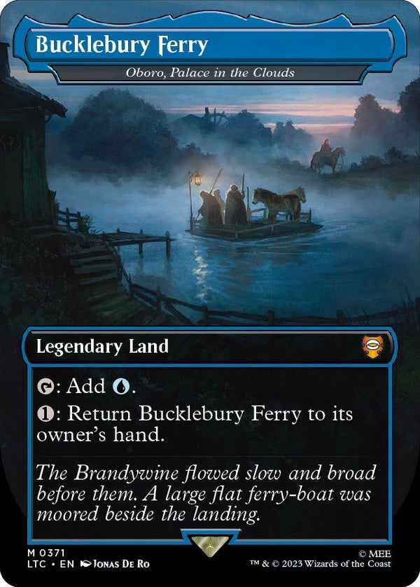 Bucklebury Ferry - Oboro, Palace in the Clouds [LTC - 371] - Cartes Sportives Rive Sud