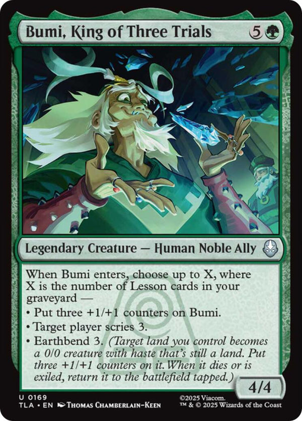 Bumi, King of Three Trials [TLA - 169] - Cartes Sportives Rive Sud