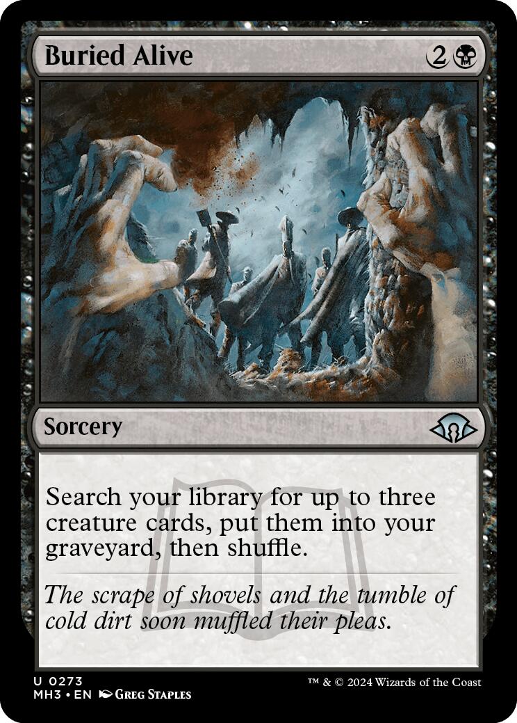 Buried Alive [MH3 - 273] - Cartes Sportives Rive Sud