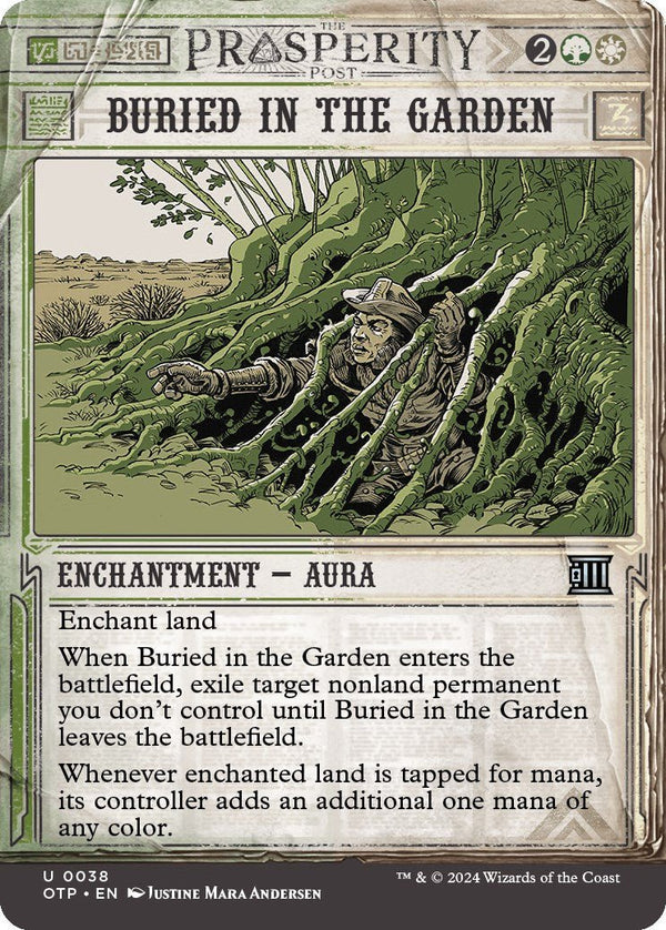Buried in the Garden [OTP - 38] - Cartes Sportives Rive Sud